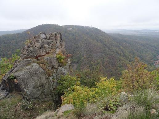 Blick zur Rosstrappe